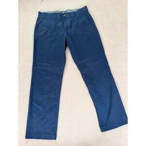 Tommy Hilfiger Tailored Fit Navy Blue Chinos/ Pants 34x30